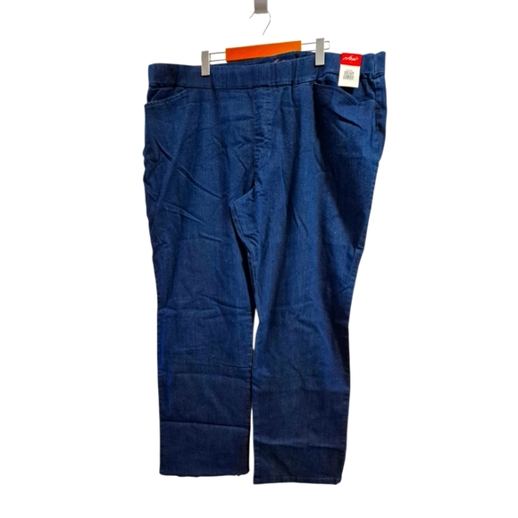 Chic Classic Collection Plus Size Pull On Jeans 24W - Picture 5 of 7